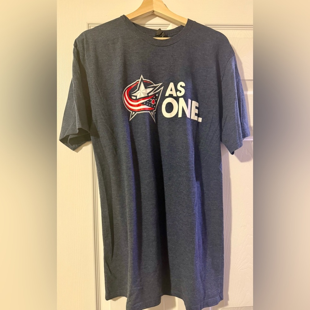 NHL Columbus Blue Jackets As One Short Sleeve